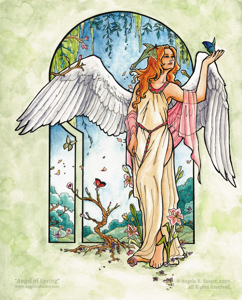 Angel of Spring by Angela R. Sasser